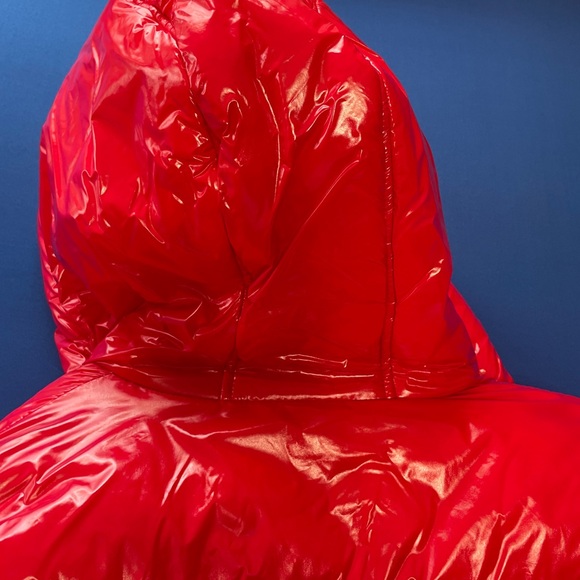 Sam Edelman Shiny Red Jacket - Picture 7 of 10